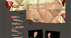 Desktop Screenshot of erfreulichestheater.de